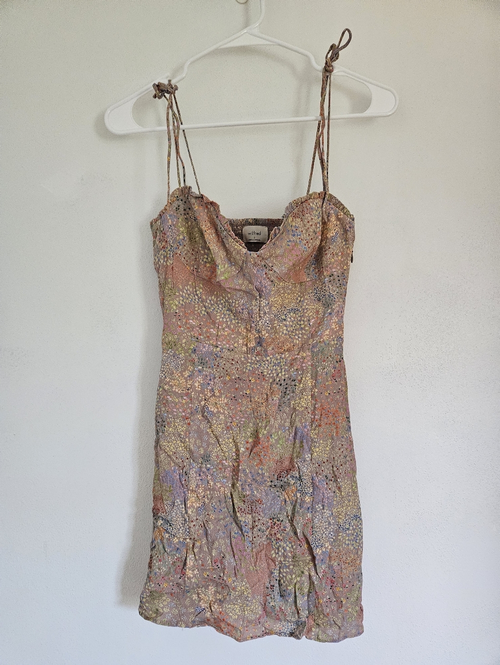 Wilfred Mini Dress with Adjustable Straps